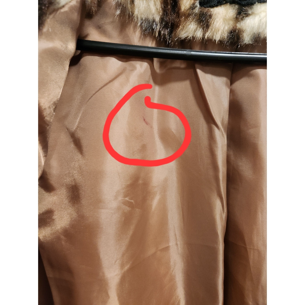 Leopard Print Teddy Jacket - image 5